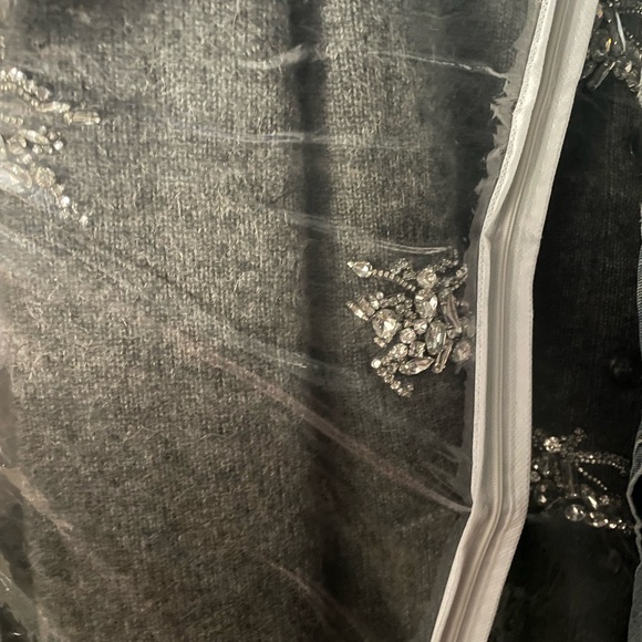 Authentic Burberry Woman Cardigan Size:MGrey Wool, Mohair WoolPolyamide,Cashmere - Picture 12 of 17